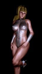 3d adnarimydeth bangs black_tape_project blonde_hair blue_eyes capcom female female_focus female_only kolin_(street_fighter) long_hair makeup nude nude_female nudity street_fighter street_fighter_v tagme