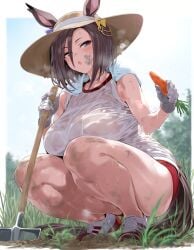 1girls ai_generated air_groove_(umamusume) animal_ears anthropomorphization artist_request eyes female hair legs skin tagme umamusume umamusume_pretty_derby young