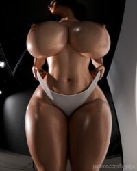 1girls 2025 3d alternate_body_type areolae babayaga0f black_widow_(marvel) breasts female female_only high_heels huge_breasts image_set indoors legs_together looking_to_the_side marvel marvel_cinematic_universe natasha_romanoff nipples panties panties_only photo_shoot photo_studio solo standing tagme topless topless_female