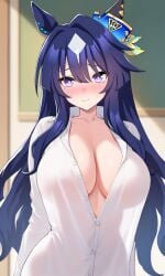 1girls ai_generated animal_ears anthropomorphization artist_request eyes female hair legs skin tagme umamusume umamusume_pretty_derby verxina_(umamusume) young