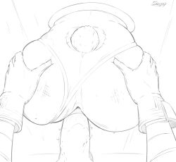 1girl1boy anus ass bunny_girl bunny_tail glory_wall gloves izuku_midoriya midoriya_izuku mirko miruko my_hero_academia pussy_juice rabbit_girl rabbit_tail stuck_in_wall sweat