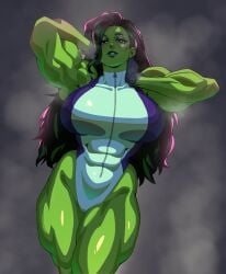 jennifer walters from avengers by drakk art