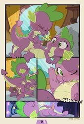 anus barb_(mlp) comic cub cum cum_in_mouth cum_in_pussy cum_inside dragon equestria_girls female friendship_is_magic genderswap_(mtf) green_eyes male my_little_pony oral penetration penis purple_scales pussy rule_63 scalie selfcest spike_(mlp) square_crossover text tricksta vaginal_penetration