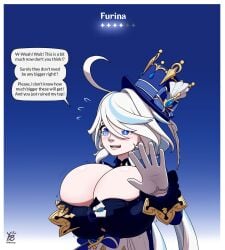 furina (genshin impact) from genshin impact by ydbunny