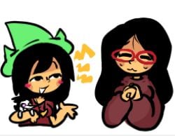 aisha_(gazoogaloo) artist_request ava_(gazoogaloo) mii nintendo oc spamton_g_spamton