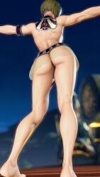 3d areolae athletic athletic_female black_hair bob_cut busty egyptian egyptian_female female female_focus female_only hourglass_figure menat_(street_fighter) nipples nudity pale-skinned_female pale_skin revealing_clothes see-through see-through_clothing sf_screenshot short_hair skimpy skimpy_clothes street_fighter street_fighter_v tagme wide_hips