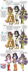 animal_ears comic dark-skinned_female dark_skin denial egyptian egyptian_clothing fate/grand_order fate_(series) femsub hypnosis hypnotized instant_loss ishtar_(fate) jackal_ears koyanskaya koyanskaya_(fate) laughing maledom mashu_kyrielight mata_hari_(fate) multiple_girls multiple_subs nitocris_(fate) pendulum protoybonnie sequence spiral_eyes stepfordization