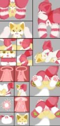 animal_genitalia animal_penis balls bodily_fluids canine_genitalia canine_penis comic cum cum_in_pussy cum_in_vagina cum_inside domestic_cat duo felid feline felis female fur genital_fluids genitals hi_res impregnation male male/female mammal multicolored_body multicolored_fur ovum penetration penile penile_penetration penis penis_in_pussy penis_in_vagina pregnant pussy red_body red_fur sex shiningcanc sperm_cell vaginal_penetration vulva yellow_body yellow_fur