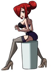 parasoul from skullgirls by niboonskull