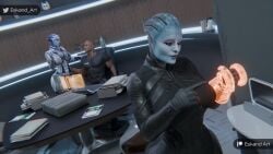 1boy 2girls 3d alien alien_girl alien_humanoid asari big_ass big_breasts bioware blue-skinned_female blue_body blue_skin breasts bust busty chest curvaceous curvy curvy_figure dark-skinned_male dark_skin electronic_arts female hair_tentacles hips hourglass_figure huge_ass huge_breasts humanoid large_ass large_breasts legs liara_t'soni male male/female mass_effect mature mature_female morinth slim_waist tentacle_hair thick thick_hips thick_legs thick_thighs thighs voluptuous waist wide_hips wide_thighs