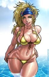 1girls 2d big_ass big_breasts breasts bust busty cerberuslives chest curvaceous curvy curvy_figure digital_media_(artwork) female female_only final_fantasy final_fantasy_x-2 green_eyes hips hourglass_figure huge_ass huge_breasts large_ass large_breasts legs light-skinned_female light_skin mature mature_female rikku slim_waist solo solo_female square_enix thick thick_hips thick_legs thick_thighs thighs voluptuous waist wide_hips wilko