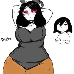 aisha_(gazoogaloo) artist_request ava_(gazoogaloo) mii nintendo oc