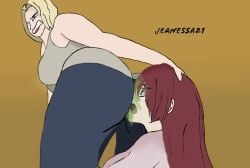 erza_scarlet fairy_tail fart fart_fetish farting_in_face fetish naruto tsunade