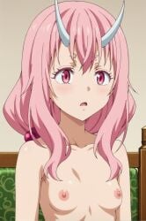 1girls ai_generated beauty breasts breasts_out female female pink_hair pornography sex sexy