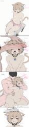 2boys ai_generated anal animal_ears bell blush brown_hair cat_boy cat_ears cat_tail choker collar comic cum erection femboy feminine_male feminization finger_in_another's_mouth heart instant_loss instant_loss_2koma light_brown_hair male male_focus male_only multiple_boys navel neck_bell nipples nude open_mouth otoko_no_ko penis penis_on_face ribbon sex short_hair shorts sissy sitting sweat tail testicles thick_eyebrows tongue tongue_out trap twink uncensored veins veiny_penis yaoi