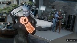 1boy 2girls 3d alien alien_girl alien_humanoid asari big_ass big_breasts bioware blue-skinned_female blue_body blue_skin bottom_heavy breasts bust busty chest curvaceous curvy curvy_figure dark-skinned_male dark_skin electronic_arts female hair_tentacles hips hourglass_figure huge_ass huge_breasts humanoid large_ass large_breasts legs liara_t'soni male male/female mass_effect mature mature_female morinth slim_waist tentacle_hair thick thick_hips thick_legs thick_thighs thighs top_heavy voluptuous waist wide_hips wide_thighs