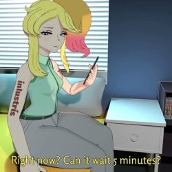 1girls animated annoyed annoyed_expression anon anonymous_male asshole audio azephynight blonde_hair blowjob blue_eyes blush cum cum_in_pussy cum_inside dyed_hair face_fucking flat_chest flat_chested hotori_(silenttandem) miko_desh moan moaning side_ponytail silenttandem small_breasts small_tits sound tagme tattoo tattoo_on_arm tattooed_arm tattoos vaginal_penetration video voice voice_acted
