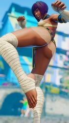 3d areolae athletic athletic_female bob_cut brown_body brown_skin busty egyptian egyptian_female female female_focus female_only hourglass_figure menat_(street_fighter) nipples nudity revealing_clothes see-through see-through_clothing sf_screenshot short_hair skimpy skimpy_clothes street_fighter street_fighter_v tagme wide_hips