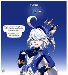 furina (genshin impact) from genshin impact by ydbunny