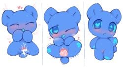 2025 :o animate_inanimate anthro anthro_penetrated bear blue_body blue_ears blue_eyes blue_fur blue_mouth blue_pawpads blue_pupils blue_sclera blue_tail blue_tongue blue_vulva blush bodily_fluids chibi closed_eyes cum cum_from_vagina cum_in_vagina cum_inside digital_media_(artwork) disembodied_penis doll duo female female_anthro female_focus female_penetrated fur genital_fluids genitals glistening glistening_genitalia glistening_penis heart_pupils heart_symbol hi_res humanoid_vulva kirichiiii living_doll looking_at_viewer male male/female male_penetrating male_penetrating_female mammal mochikuma_(seuppi) one_eye_closed one_eye_half-closed open_mouth pawpads paws penetration penis pink_blush pink_heart pink_penis pink_vulva plushie plushophilia pupils round_tail sequence sex short_tail simple_background solo_focus spread_legs spreading tail tapering_penis tongue ursine white_background