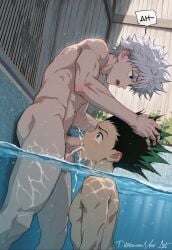 ai_generated gay gon_freecss hunter_x_hunter killua_zoldyck yaoi