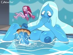 1futa 1girls alien alien_humanoid big_penis bikini blue-skinned_futa blue_body blue_diamond_(steven_universe) blue_skin cartoon_network completely_nude completely_nude_futa cothswoller enormous_breasts enormous_penis female futa_on_female futanari gem_(species) giantess_futa gigantic_penis huge_cock humanoid long_hair pink-skinned_female pink_body pink_hair pink_skin size_difference spinel_(steven_universe) steven_universe steven_universe:_the_movie twintails