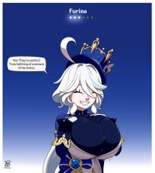 furina (genshin impact) from genshin impact by ydbunny