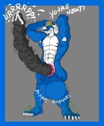 anthro cum dragon huge_cock muscle muscles penis_vore vore