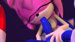 3d amy_rose animated anthro areola balls big_breasts blue_hair breasts closed_eyes erect_nipples erection fellatio female hair hedgehog male mistersfm nipples oral oral_sex penis pink_hair sega sex smile sonic_(series) sonic_the_hedgehog source_filmmaker