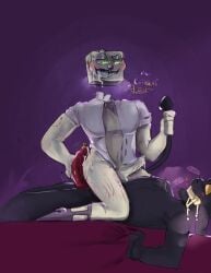 anthro cuphead_(game) king_dice male_only tagme the_devil_(cuphead) yaoi