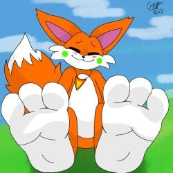 anthro anthro_on_anthro anthro_only anthropomorphic big_feet black_sclera critters_(poppy_playtime) foot_fetish foxylomar foxylomar(bygenetricsproto) foxylomar(poppyplaytime) furry furry_male furry_only giant_feet macro macro_male no_humans oc poppy_playtime poppy_playtime_(chapter_3) protect_critters(poppyplaytime) smile smiling_critters