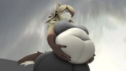 bbw big_breasts breasts huge_breasts kingofthekabuto overweight queenofthekabuto tagme thick_thighs wide_hips