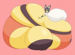 ankha_simpson_(user3345) bbw big_breasts breasts female furry huge_breasts overweight tagme thick_thighs user3345 wide_hips