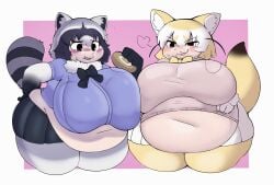 bbw big_breasts breasts female furry huge_breasts inazuma_kat overweight tagme thick_thighs wide_hips