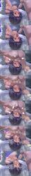 1boy ass assertive_female balls black_hair blush boots breasts chair commission completely_nude covered_in_cum cum cum_in_mouth cum_inside cum_on_face deepthroat erection faceless_male facial fellatio female fire_emblem fire_emblem:_genealogy_of_the_holy_war freeze-ex half-closed_eyes highres irrumatio larcei_(fire_emblem) leg_up lying male motion_lines nipples nude on_back open_mouth oral penis precum purple_hair saliva seliph_(fire_emblem) sex short_hair sidelocks smile straight supine_blowjob sweat table tagme testicles tomboy upside-down veins