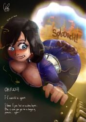 1girls 2020s 2023 2023s accident bioshock bioshock_infinite check_tag_type digital_drawing_(artwork) digital_media_(artwork) elizabeth_comstock face_down_ass_up female female_focus female_only final_part jpg part_2 part_of_a_set polapolabianda pooping_on_self portal portal_(object) scat scat_fetish shit soiled soiling solo solo_female solo_focus twitter_link video_game_character video_games voluptuous voluptuous_female