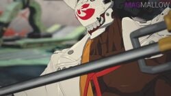 1boy 1girls 3d ahe_gao anal animated anus arousal aroused aroused_face ass balls bigger_male black_penis breasts cum cum_in_ass cum_inside dark-skinned_male dark_skin dolphin ejaculation excited female grunting guilty_gear guilty_gear_strive horny horny_female imjustthatkinky interracial large_penis magmallow male male_moaning may_(guilty_gear) mp4 nagoriyuki penis pussy small_breasts sound stomach_bulge tagme testicles turned_on uncensored undressing vagina video voice_acted