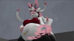 big_breasts breasts busty_boy eeveelution kingofthekabuto overweight pokemon pokemon_(species) queenofthekabuto tagme thick_thighs wide_hips