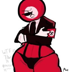 nazi germany (countryhumans) from countryhumans by mui121203
