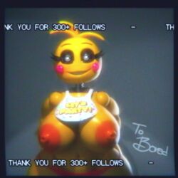 3d animatronic breasts chica_(fnaf) curvy_body curvy_female curvy_figure five_nights_at_freddy's fnaf fnafhsrule34 fnafhsxxx jar tagme thick_ass thick_thighs thighs tits_out toboredtoexist toy_chica_(fnaf) video