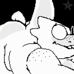 alphys animated animated ass chubby heresysheep nude penis pixel_art sex tagme undertale