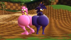 ass big_butt duo eulipotyphlan feet hedgehog hi_res huge_butt hyper hyper_ass hyper_butt male mammal nightsoil non-human non-human_only sega sonic_(series) sonic_the_hedgehog sonic_the_hedgehog_(series) toony