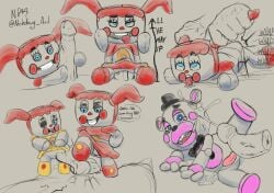 2boys 2girls ahe_gao animate_inanimate anthro anthro_on_human bear bisexual bisexual_male black_bow_tie black_bowtie black_top_hat black_tophat blue_eyes blue_eyes_female blue_eyes_male bow_tie bowtie circus_baby_(fnaf) clothes clothing cum cum_on_face cum_shot cumshot dialogue digital_drawing_(artwork) digital_media_(artwork) dubcon dubious_consent english english_text female five_nights_at_freddy's five_nights_at_freddy's:_help_wanted fnaf freddy_fazbear's_pizzeria_simulator furry gay grabbing_hair gray_background grey_background hat helpy human human_hands human_on_anthro humanoid_penis interspecies jizz larger_male larger_male_smaller_female laying_down laying_on_side leg_up looking_pleasured m/m male male/male male_on_male missing_eye nickdawg_art no_breasts non-human on_side penetration penis_size_difference pink_cheeks pink_penis plain_background plush plush_baby plushie plushie_penetrated plushophilia png pulling_hair red_clothes red_hair red_skirt rough_sex semen sex simple_background size_difference sketch sketch_page skirt small_penis smaller_female smile smiling standing stepping_on_penis straight tears tears_in_eyes text tongue_out top_hat tophat touching_penis twintails ursid ursine vaginal_penetration vaginal_sex yellow_clothes yellow_skirt