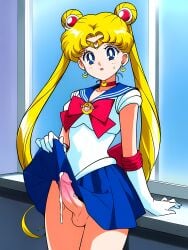 1futa ai_generated balls big_breasts bishoujo_senshi_sailor_moon blonde_hair blue_eyes breasts clothed clothing cum cumshot dickgirl ejaculating_cum ejaculation erect_penis erection futa_only futanari gloves huge_breasts human intersex large_breasts light-skinned_futanari light_skin long_hair long_penis masturbation penis sailor_moon scrotum skirt small_breasts solo solo_futa testicles uncensored usagi_tsukino veiny_penis