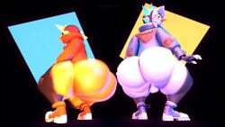 2boys 2femboys 3d animated ass ass_focus balls big_ass big_thighs bottomless cock epic_games fingerless_gloves fortnite fortnite:_battle_royale huge_ass jacket male_only nicolaowo penis sfm sneakers stockings sunspot_(cold_fusion) sunspot_(fortnite) tagme thick_thighs twerking video white_body yellow_body