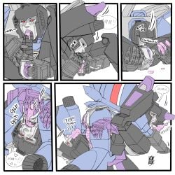 2boys 69 69_position alien alien_humanoid comic comic_page comic_panel coughing coughing_cum cum cum_in_mouth cum_on_face cumming cumming_from_oral cumming_together cuntboy cuntboy_sans_balls decepticon deepthroat exausted facial finger_fuck fingering_partner fingering_pussy gagging gagging_on_penis glk grabbing_pussy heart hearts_around_head herm hermaphrodite holding_legs_open intersex leg_spread legs_apart male maleherm multi_genitalia nuefass penis pussy pussy_fingering pussy_juice_drip red_eyes robot robot_alien robot_humanoid simple_background simple_coloring simple_shading skywarp throat_fuck throat_penetration thundercracker transformers transformers_g1 wings