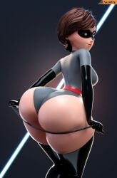 1girls 3d alternate_version_available ass big_ass big_thighs breasts brown_eyes brown_hair bust busty chest curvaceous curvy curvy_figure disney elastigirl female female_focus hazel_eyes helen_parr hero heroine hips hourglass_figure huge_ass huge_thighs large_ass large_thighs legs leotard light-skinned_female light_skin mature mature_female milf mother pixar pixar_mom slim_waist smitty34 superhero superheroine the_incredibles thick thick_hips thick_legs thick_thighs thighs thong_leotard voluptuous voluptuous_female waist wide_ass wide_hips wide_thighs