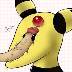 ambiguous_gender ampharos disembodied_penis english_text erection faceless_male feral heart human humor joe123123123 male nintendo nude penis penis_slap pokemon pokemon_(species) shadow shiny text vein video_games what