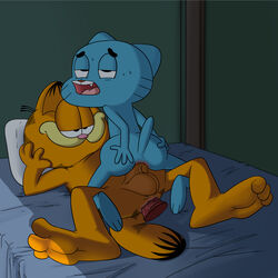 garfield the cat from cartoon network by jerseydevil