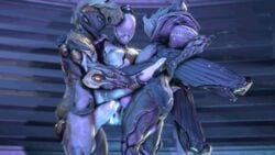 3d anal animated cum cum_inside double_penetration ember_(warframe) futa_on_female futanari intersex nova_(warframe) penetration saryn_(warframe) source_filmmaker standing threesome warframe wattchewant